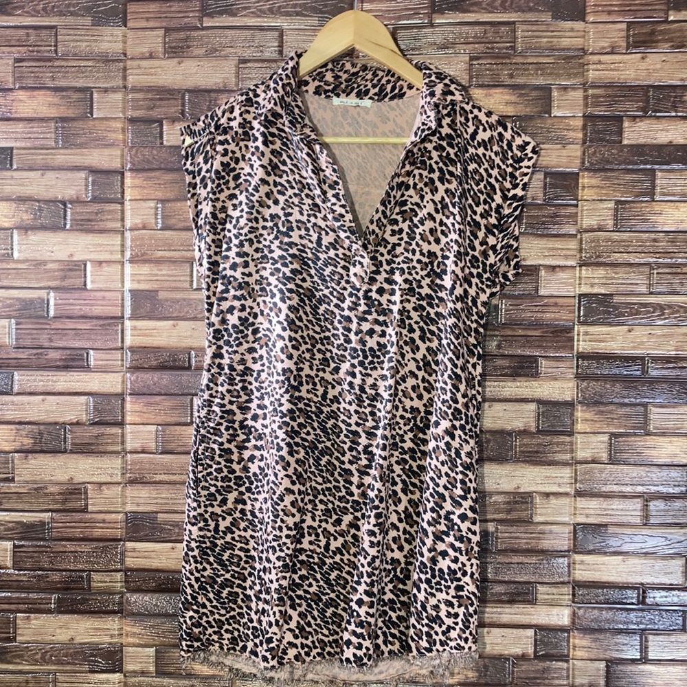 Womens XXS Mi Ami Leapord Print Dreaa